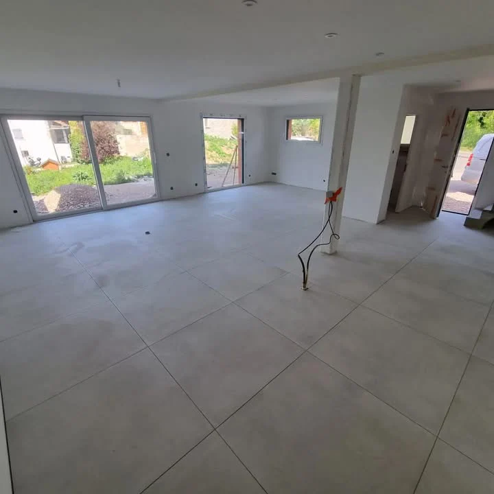 Carrelage grand format — réalisation BTC Carrelage